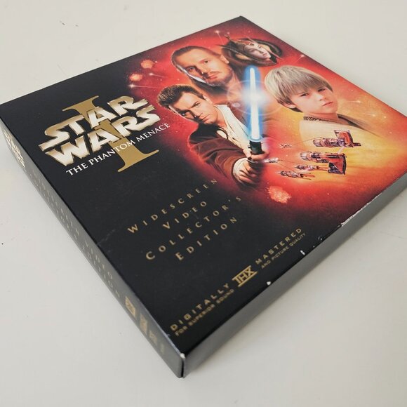 STAR WARS The Phantom Menace Widescreen Collectors Edition VHS The Art of Book - Picture 2 of 12